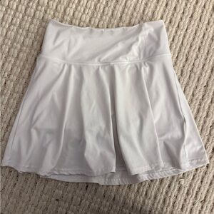 SO Women's White Skater Skirt